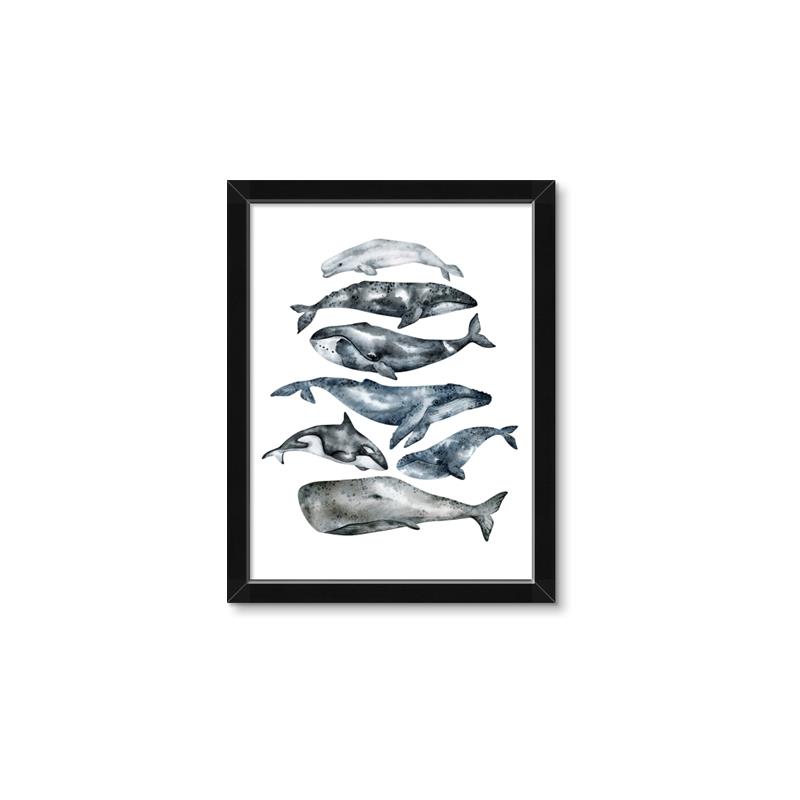 Picture of Fish Pattern _GroupedProduct_Rectangle_Portrait_Mini_ _GroupedProduct_Rectangle_Portrait_Framed_Matted_