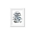 Picture of Fish Pattern _GroupedProduct_Rectangle_Portrait_Mini_ _GroupedProduct_Rectangle_Portrait_Framed_Matted_
