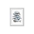 Picture of Fish Pattern _GroupedProduct_Rectangle_Portrait_Mini_ _GroupedProduct_Rectangle_Portrait_Framed_Matted_