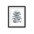 Picture of Fish Pattern _GroupedProduct_Rectangle_Portrait_Mini_ _GroupedProduct_Rectangle_Portrait_Framed_Matted_