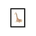 Picture of Cute Baby Giraffe _GroupedProduct_Rectangle_Portrait_Mini_ _GroupedProduct_Rectangle_Portrait_Framed_Matted_