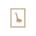 Picture of Cute Baby Giraffe _GroupedProduct_Rectangle_Portrait_Mini_ _GroupedProduct_Rectangle_Portrait_Framed_Matted_