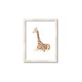 Picture of Cute Baby Giraffe _GroupedProduct_Rectangle_Portrait_Mini_ _GroupedProduct_Rectangle_Portrait_Framed_Matted_