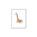 Picture of Cute Baby Giraffe _GroupedProduct_Rectangle_Portrait_Mini_ _GroupedProduct_Rectangle_Portrait_Framed_Matted_