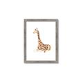 Picture of Cute Baby Giraffe _GroupedProduct_Rectangle_Portrait_Mini_ _GroupedProduct_Rectangle_Portrait_Framed_Matted_