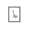 Picture of Cute Baby Giraffe _GroupedProduct_Rectangle_Portrait_Mini_ _GroupedProduct_Rectangle_Portrait_Framed_Matted_