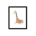 Picture of Cute Baby Giraffe _GroupedProduct_Rectangle_Portrait_Mini_ _GroupedProduct_Rectangle_Portrait_Framed_Matted_