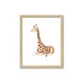 Picture of Cute Baby Giraffe _GroupedProduct_Rectangle_Portrait_Mini_ _GroupedProduct_Rectangle_Portrait_Framed_Matted_