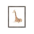 Picture of Cute Baby Giraffe _GroupedProduct_Rectangle_Portrait_Mini_ _GroupedProduct_Rectangle_Portrait_Framed_Matted_