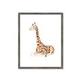 Picture of Cute Baby Giraffe _GroupedProduct_Rectangle_Portrait_Mini_ _GroupedProduct_Rectangle_Portrait_Framed_Matted_