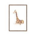 Picture of Cute Baby Giraffe _GroupedProduct_Rectangle_Portrait_Mini_ _GroupedProduct_Rectangle_Portrait_Framed_Matted_