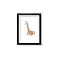 Picture of Cute Baby Giraffe _GroupedProduct_Rectangle_Portrait_Mini_ _GroupedProduct_Rectangle_Portrait_Framed_Matted_