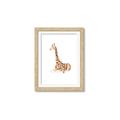 Picture of Cute Baby Giraffe _GroupedProduct_Rectangle_Portrait_Mini_ _GroupedProduct_Rectangle_Portrait_Framed_Matted_