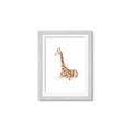 Picture of Cute Baby Giraffe _GroupedProduct_Rectangle_Portrait_Mini_ _GroupedProduct_Rectangle_Portrait_Framed_Matted_