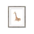 Picture of Cute Baby Giraffe _GroupedProduct_Rectangle_Portrait_Mini_ _GroupedProduct_Rectangle_Portrait_Framed_Matted_