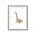 Picture of Cute Baby Giraffe _GroupedProduct_Rectangle_Portrait_Mini_ _GroupedProduct_Rectangle_Portrait_Framed_Matted_