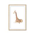Picture of Cute Baby Giraffe _GroupedProduct_Rectangle_Portrait_Mini_ _GroupedProduct_Rectangle_Portrait_Framed_Matted_