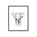 Picture of Cute Baby Elephant _GroupedProduct_Rectangle_Portrait_Mini_ _GroupedProduct_Rectangle_Portrait_Framed_Matted_