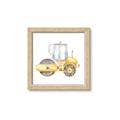Picture of Bulldozer _GroupedProduct_Square_Mini_ _GroupedProduct_Square_Framed_Matted_