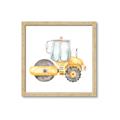 Picture of Bulldozer _GroupedProduct_Square_Mini_ _GroupedProduct_Square_Framed_Matted_