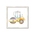 Picture of Bulldozer _GroupedProduct_Square_Mini_ _GroupedProduct_Square_Framed_Matted_
