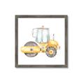 Picture of Bulldozer _GroupedProduct_Square_Mini_ _GroupedProduct_Square_Framed_Matted_