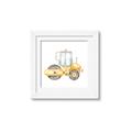 Picture of Bulldozer _GroupedProduct_Square_Mini_ _GroupedProduct_Square_Framed_Matted_