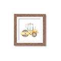 Picture of Bulldozer _GroupedProduct_Square_Mini_ _GroupedProduct_Square_Framed_Matted_