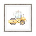 Picture of Bulldozer _GroupedProduct_Square_Mini_ _GroupedProduct_Square_Framed_Matted_