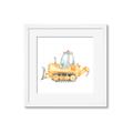 Picture of Truck crane _GroupedProduct_Square_Mini_ _GroupedProduct_Square_Framed_Matted_