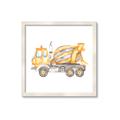 Picture of Concrete mixer truck _GroupedProduct_Square_Mini_ _GroupedProduct_Square_Framed_Matted_