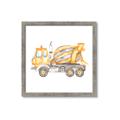 Picture of Concrete mixer truck _GroupedProduct_Square_Mini_ _GroupedProduct_Square_Framed_Matted_