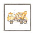 Picture of Concrete mixer truck _GroupedProduct_Square_Mini_ _GroupedProduct_Square_Framed_Matted_
