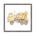 Picture of Concrete mixer truck _GroupedProduct_Square_Mini_ _GroupedProduct_Square_Framed_Matted_
