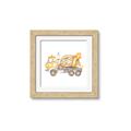 Picture of Concrete mixer truck _GroupedProduct_Square_Mini_ _GroupedProduct_Square_Framed_Matted_