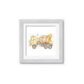 Picture of Concrete mixer truck _GroupedProduct_Square_Mini_ _GroupedProduct_Square_Framed_Matted_