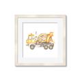 Picture of Concrete mixer truck _GroupedProduct_Square_Mini_ _GroupedProduct_Square_Framed_Matted_