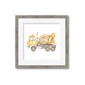 Picture of Concrete mixer truck _GroupedProduct_Square_Mini_ _GroupedProduct_Square_Framed_Matted_