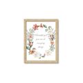 Picture of Beautiful Girl Wreath _GroupedProduct_Rectangle_Portrait_Mini_ _GroupedProduct_Rectangle_Portrait_Framed_Matted_
