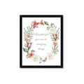 Picture of Beautiful Girl Wreath _GroupedProduct_Rectangle_Portrait_Mini_ _GroupedProduct_Rectangle_Portrait_Framed_Matted_