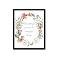 Picture of Beautiful Girl Wreath _GroupedProduct_Rectangle_Portrait_Mini_ _GroupedProduct_Rectangle_Portrait_Framed_Matted_