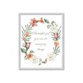 Picture of Beautiful Girl Wreath _GroupedProduct_Rectangle_Portrait_Mini_ _GroupedProduct_Rectangle_Portrait_Framed_Matted_