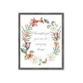 Picture of Beautiful Girl Wreath _GroupedProduct_Rectangle_Portrait_Mini_ _GroupedProduct_Rectangle_Portrait_Framed_Matted_