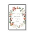 Picture of Beautiful Girl Wreath _GroupedProduct_Rectangle_Portrait_Mini_ _GroupedProduct_Rectangle_Portrait_Framed_Matted_