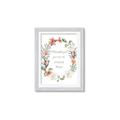 Picture of Beautiful Girl Wreath _GroupedProduct_Rectangle_Portrait_Mini_ _GroupedProduct_Rectangle_Portrait_Framed_Matted_
