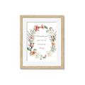 Picture of Beautiful Girl Wreath _GroupedProduct_Rectangle_Portrait_Mini_ _GroupedProduct_Rectangle_Portrait_Framed_Matted_