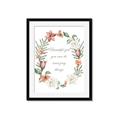 Picture of Beautiful Girl Wreath _GroupedProduct_Rectangle_Portrait_Mini_ _GroupedProduct_Rectangle_Portrait_Framed_Matted_
