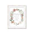Picture of Beautiful Girl Wreath _GroupedProduct_Rectangle_Portrait_Mini_ _GroupedProduct_Rectangle_Portrait_Framed_Matted_