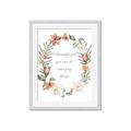 Picture of Beautiful Girl Wreath _GroupedProduct_Rectangle_Portrait_Mini_ _GroupedProduct_Rectangle_Portrait_Framed_Matted_