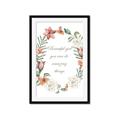 Picture of Beautiful Girl Wreath _GroupedProduct_Rectangle_Portrait_Mini_ _GroupedProduct_Rectangle_Portrait_Framed_Matted_